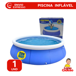 Piscina Inflável  Redonda 1000L Reforçada  Infantil  Adulto SUN WAY