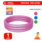 Piscina Infantil Inflável 130 Litros Redonda - Mor