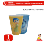 Copo Divertidamente 320 ml Disney Emoções escola -Plasutil