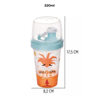 Mini Shakeira Divertidamente 320 ml Emoções Disney - Plasutil