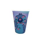 Copo Decorativo Stitch 280 ml Disney Escola lanche Festa -Plasutil