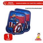 Sanduicheira Capitão América Marvel  Vingadores Plasutil