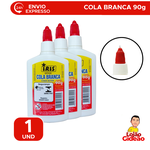 Cola Branca líquida  90g  Artesanato Trabalhos Escolar - Iris