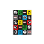 Caderno Escolar Marvel Comics Universitário 1 Matéria 80 Folhas - Foroni