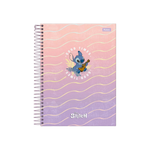 Caderno Escolar Stitch Disney Capa Dura 1 Matéria 80 Folhas - Foroni