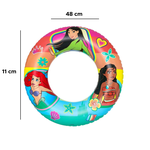 Boia Redonda Infantil para Piscina Praia Inflavel Princesas Disney