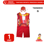 Fantasia Infantil do Homem de Ferro Marvel