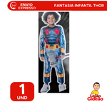 Fantasia Infantil do Thor Marvel Festa Carnaval