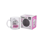 Caneca De Vidro Presente Dia das Mães 320ml