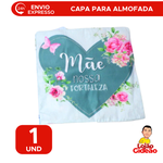 Capa Para Almofada Mae Nossa Fortaleza