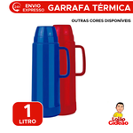 Garrafa Térmica De Mesa 1 Litro Para Café Chá Chocolate Quente