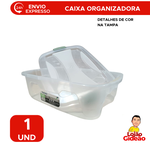 Caixa Organizadora 6L Transparente