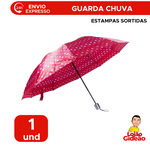 Guarda Chuva Estampado Manual 8 Varetas  Sortido