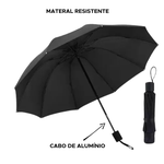 Guarda Chuva Manual 8 Varetas Preto Reforçado 53cm