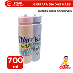 Garrafa Polipropileno Presente Dia das Mães 700ml