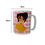 Caneca de Plástico Princesa 350ml