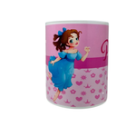 Caneca de Plástico Princesa 350ml