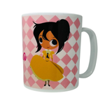 Caneca de Plástico Princesa 350ml