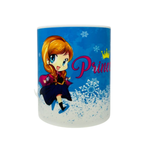 Caneca de Plástico Princesa 350ml