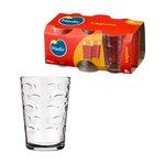 Conjunto com 6 Copo de Vidro Nadir 265ml