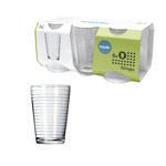 Conjunto com 6 Copo de Vidro Nadir 265ml