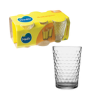 Conjunto com 6 Copo de Vidro Nadir 265ml
