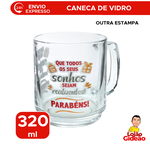 Caneca de Vidro 320 ml