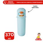 Porta Escova dental Case Divertidamente 2 370 ml