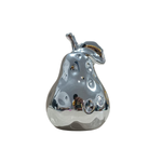 Fruta Decorativa De Cerâmica Pera Para Sala Cozinha 12,cm x 8,5cm
