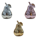 Fruta Decorativa De Cerâmica Pera Para Sala Cozinha 12,cm x 8,5cm