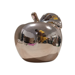 Fruta Decorativa Maçã De Cerâmica Enfeite Decoração Sala Cozinha 10cm X 9,5cm