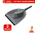 Kit Pá De Lixo E Vassoura Pazinha Multiuso Vassourinha e Pazinha Limpeza Mini Vassoura e Pá