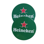 Kit Com 6 Porta Copos Decorado Bebidas Cerveja Café Suco Redondo Mdf Para Mesa