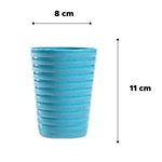 Kit Jarra De Suco 2 Litros Com 4 Copos 350ml De Plástico Colorido Resistente Jarra Para Agua Para Refresco Com Tampa