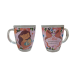 Caneca De Vidro Personaliza Mãe Te Amo Para Café Cappuccino Chá Leite Chocolate Quente 380ml