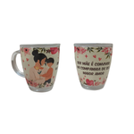 Caneca De Vidro Personaliza Mãe Te Amo Para Café Cappuccino Chá Leite Chocolate Quente 380ml