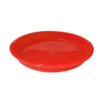 Forma Redonda Rasa Em Silicone Assadeira Para Torta Forminha Para Assar Antiaderente Suporta até 220° 3cm x 25cm