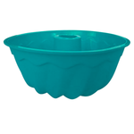 Forma Vazada Funda Em Silicone Redonda Para Bolo Pudim Torta Gelatina Dobrável Suporta até 220°