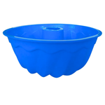 Forma Vazada Funda Em Silicone Redonda Para Bolo Pudim Torta Gelatina Dobrável Suporta até 220°