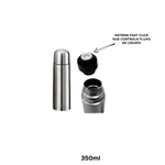 Garrafa térmica para Viagem inox 350ml