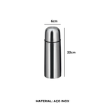 Garrafa térmica para Viagem inox 350ml