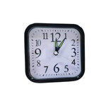 Relógio Despertador Quadrado Relógio De Cabeceira Mesa Bateria Analógico Despertador Snooze Para Casa