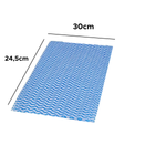 Rolo Bobina Pano Multiuso Tipo Perfex 50 Folhas 24,5cm x 30cm Rolo De Pano Para Limpeza