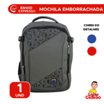 Mochila Esporte Emborrachada Reforçada Escolar