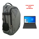 Mochila Esporte Emborrachada Reforçada Escolar