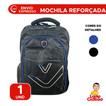 Mochila Escolar Masculino e Feminino Resistente Reforçada