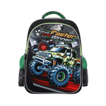 Mochila Escolar Infantil Carro 3D Reforçada Espaçosa Para Crianças