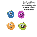 Borracha Escolar Boo Monstrinhos
