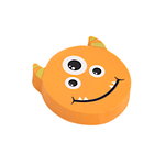 Borracha Escolar Boo Monstrinhos