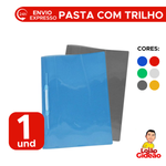 Pasta Grampo Trilho Colorida Para Documentos Trabalhos Polibras